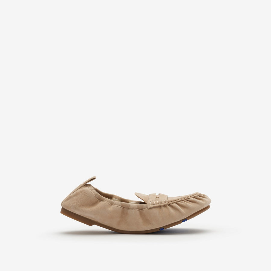 Suede Fawn Loafers