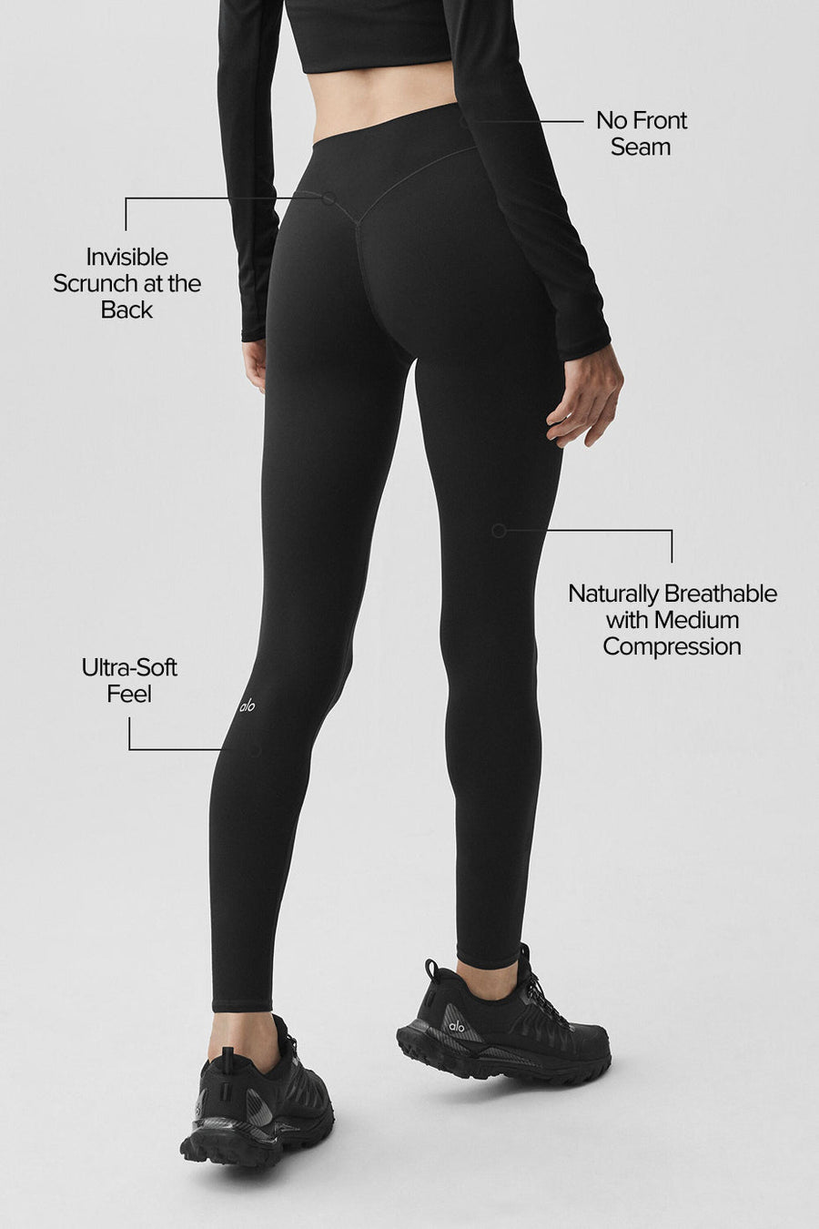 ALO Softsculpt 7/8 Define Legging - Black