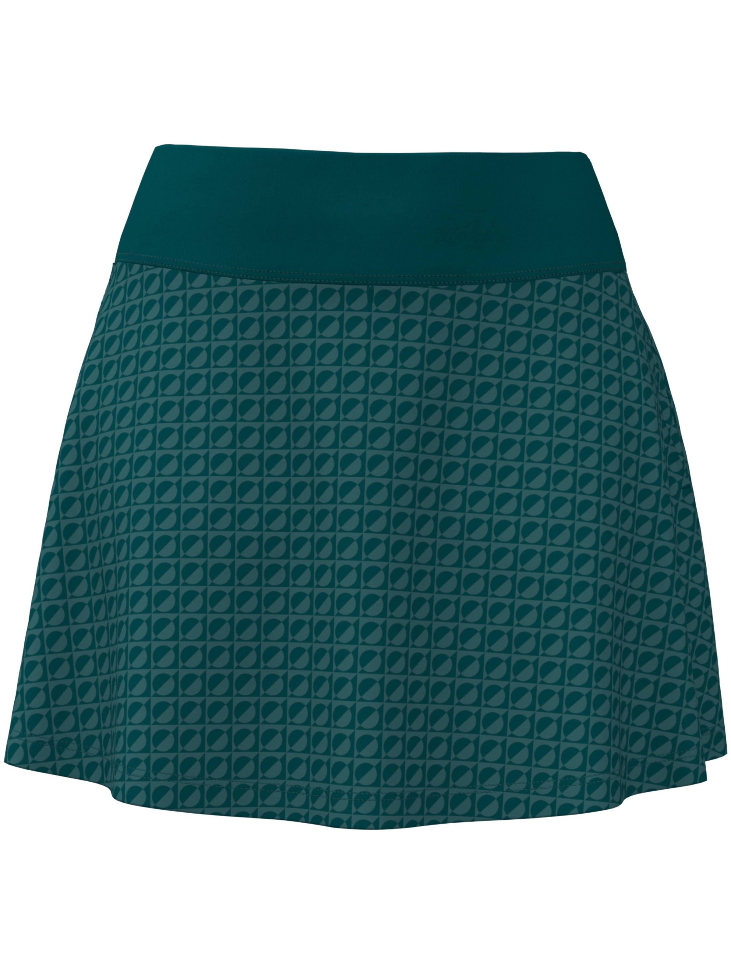 Womens 15" Geo Printed Skort