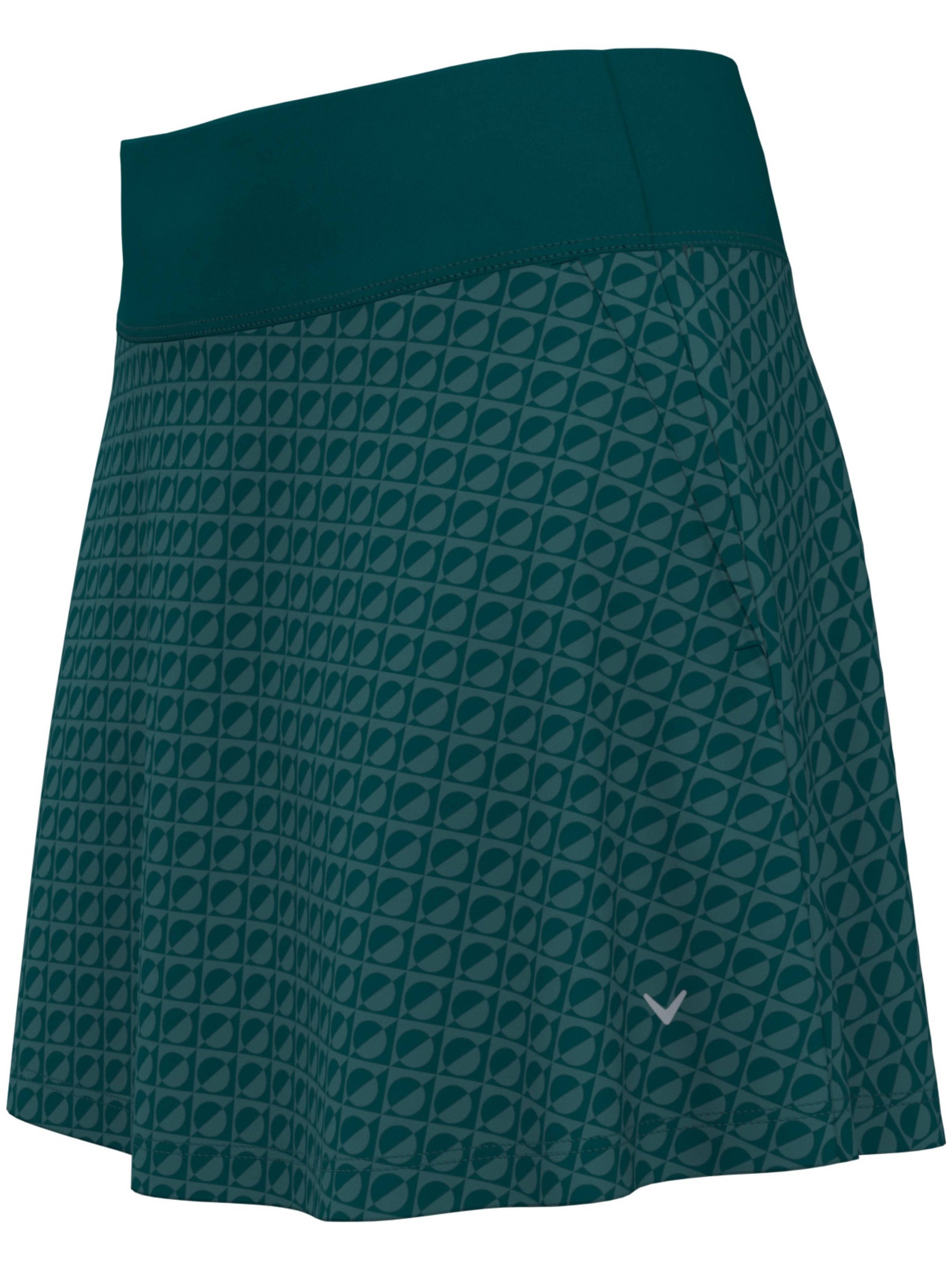 Womens 15" Geo Printed Skort