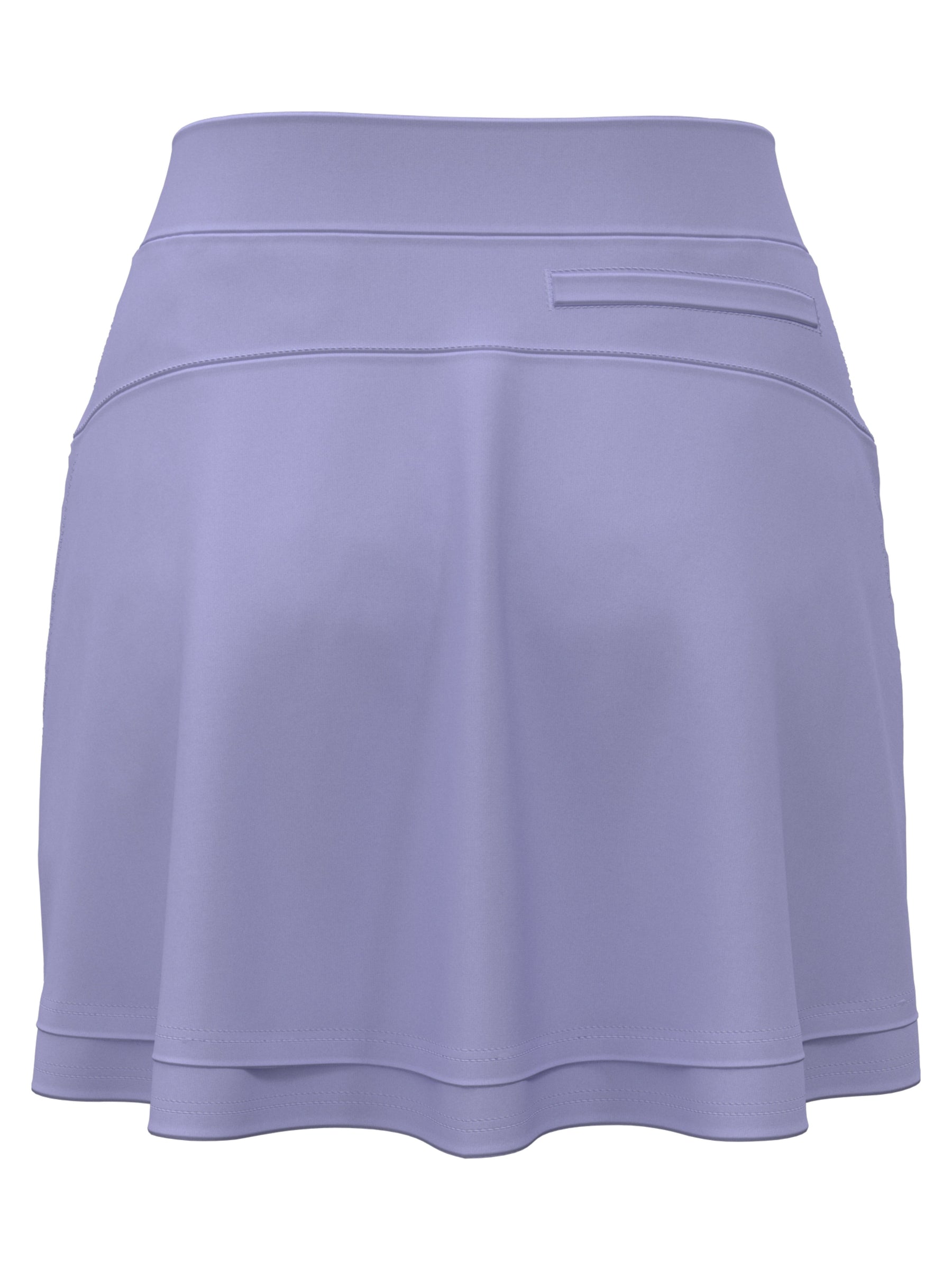 Womens 16" Double Ruffle Golf Skort