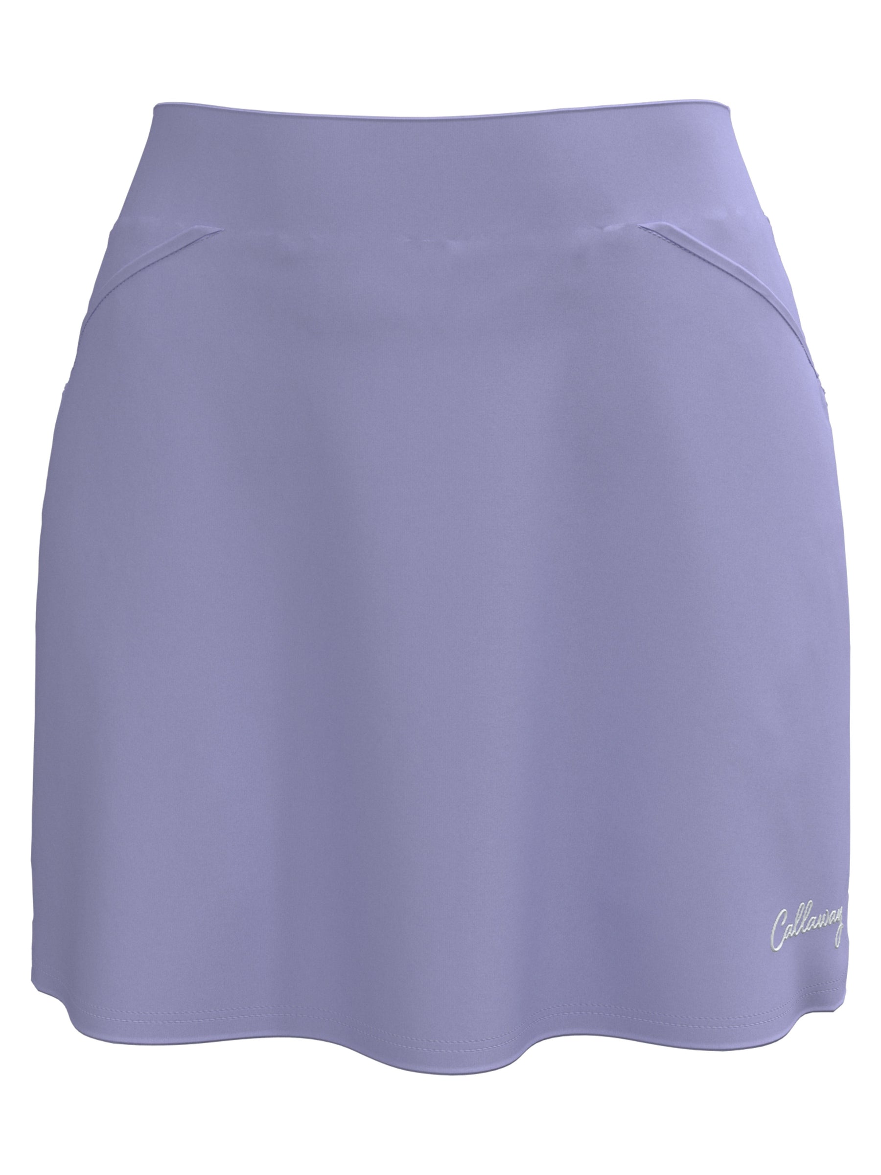 Womens 16" Double Ruffle Golf Skort