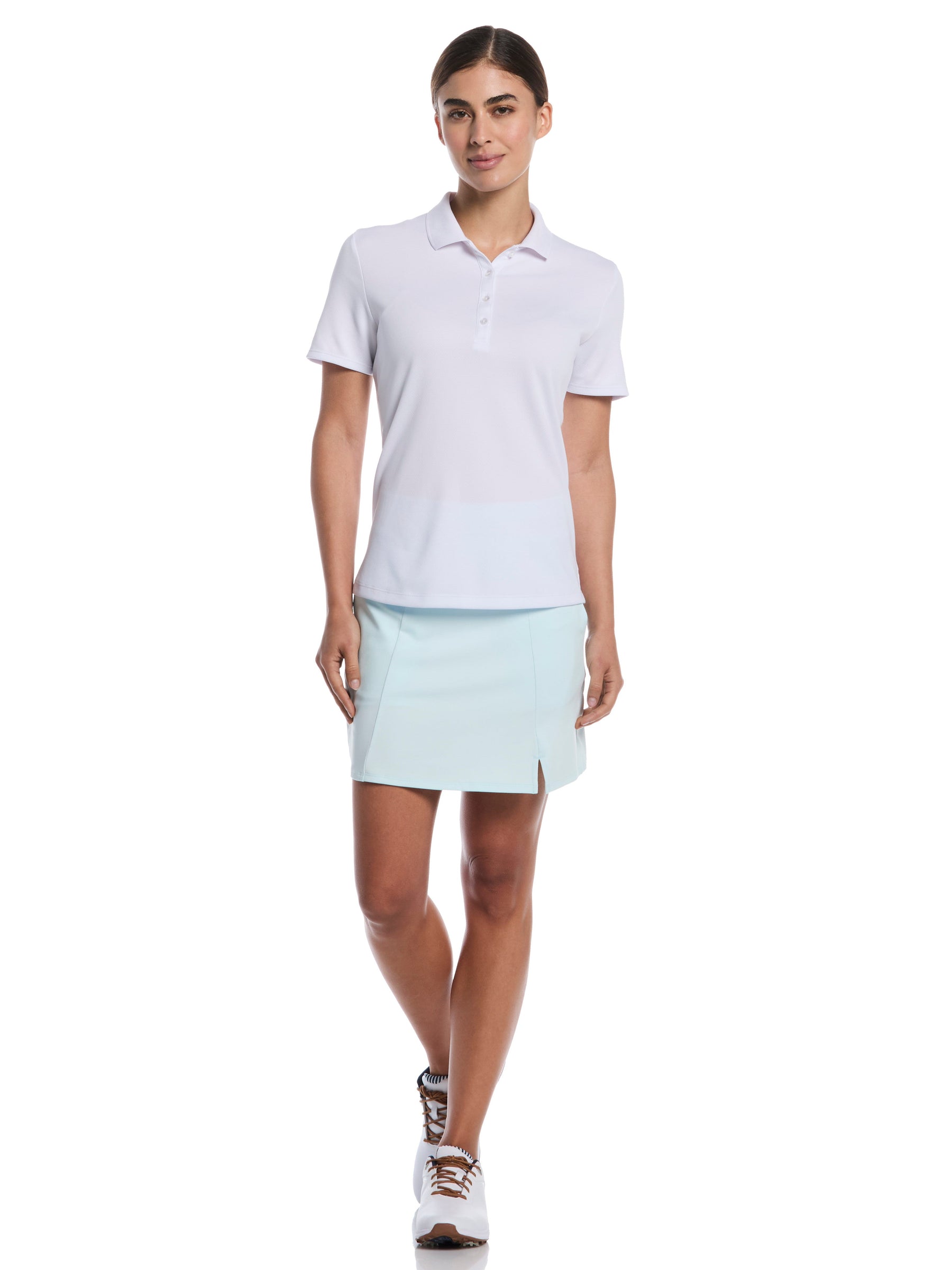 Womens 17" Solid TrueSculpt™ Skort