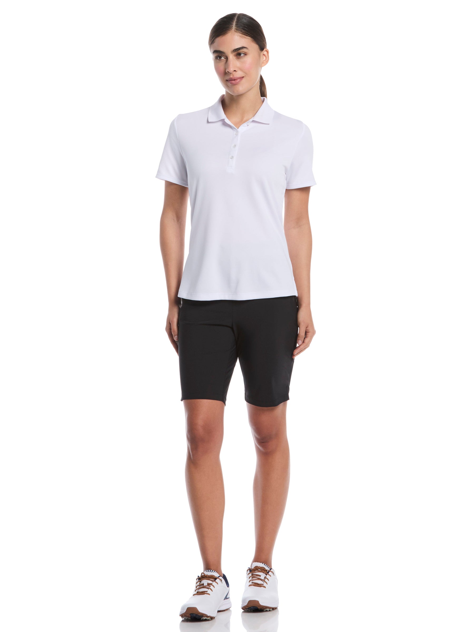 Womens 9" Pull-On Golf Short