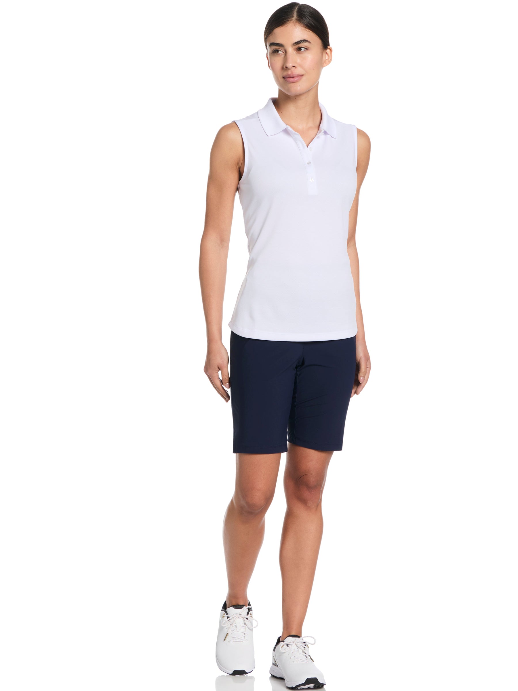Womens 9" Pull-On Golf Short