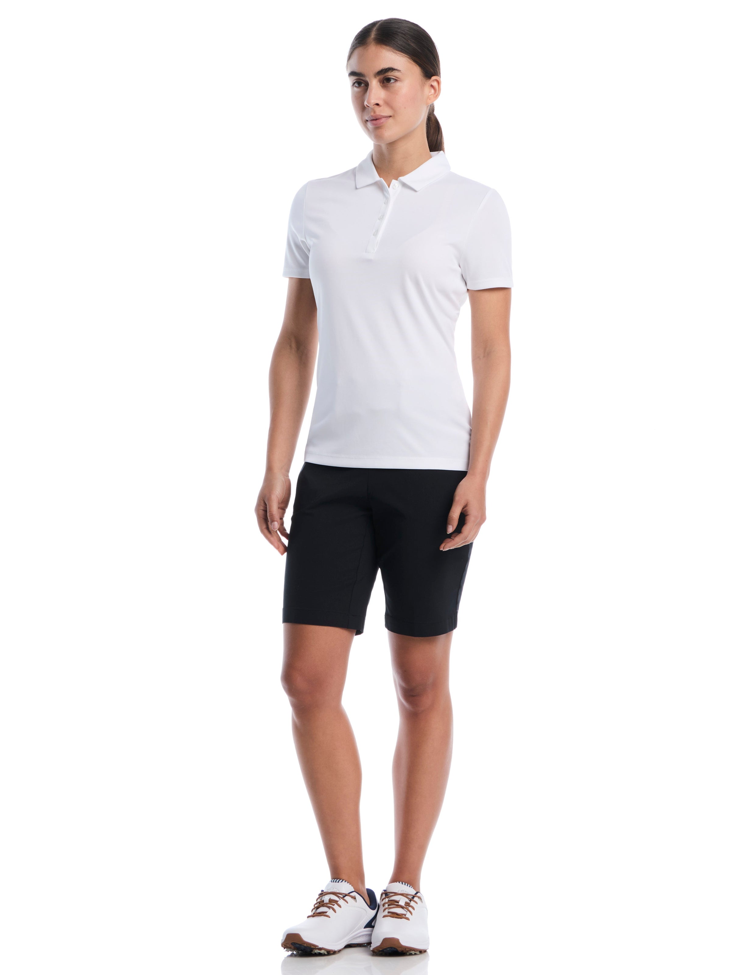 Womens 9.5" TrueSculpt™ Tech Stretch Golf Short