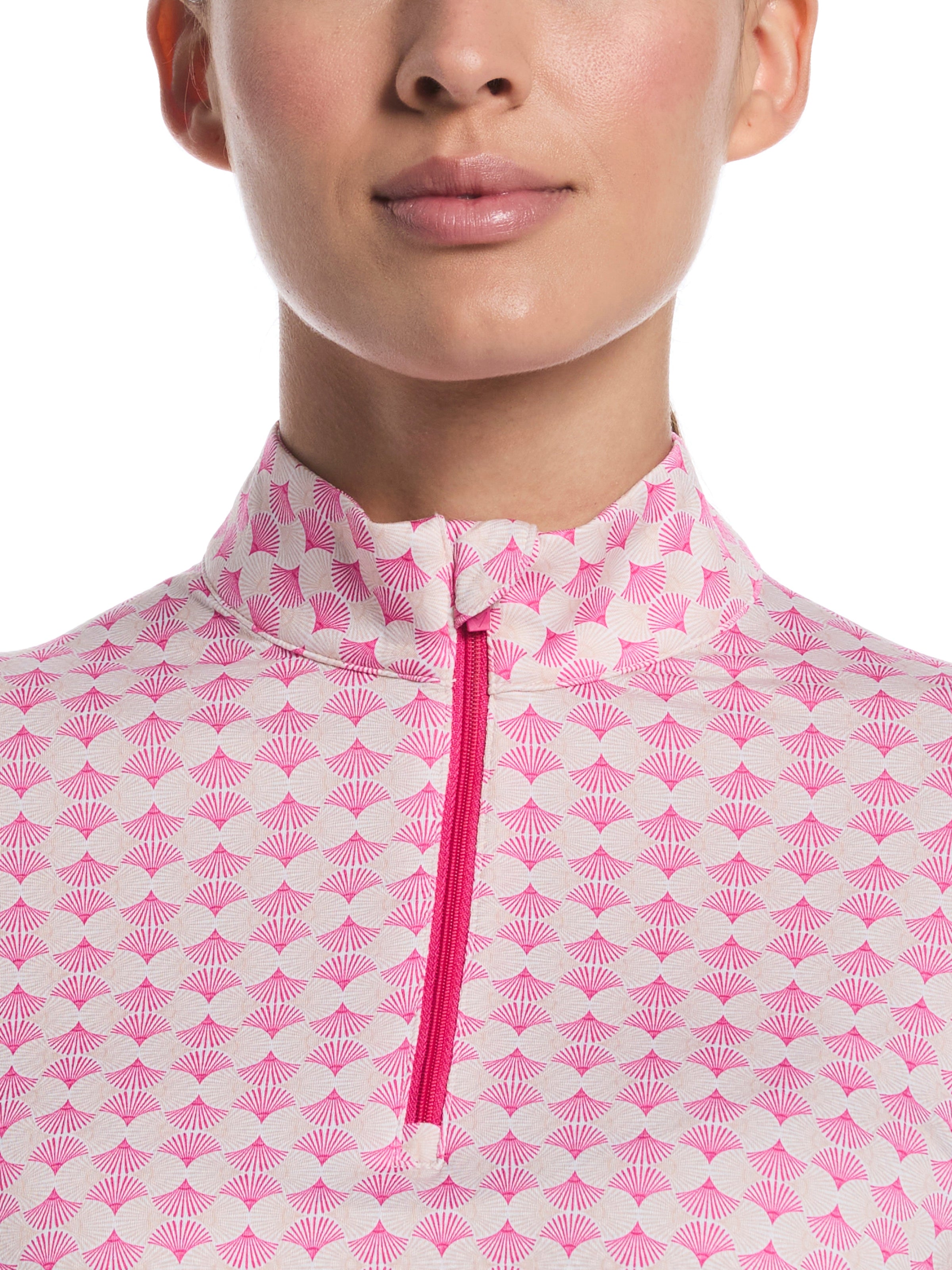 Womens Deco Geo Print Long Sleeve Sun Protection