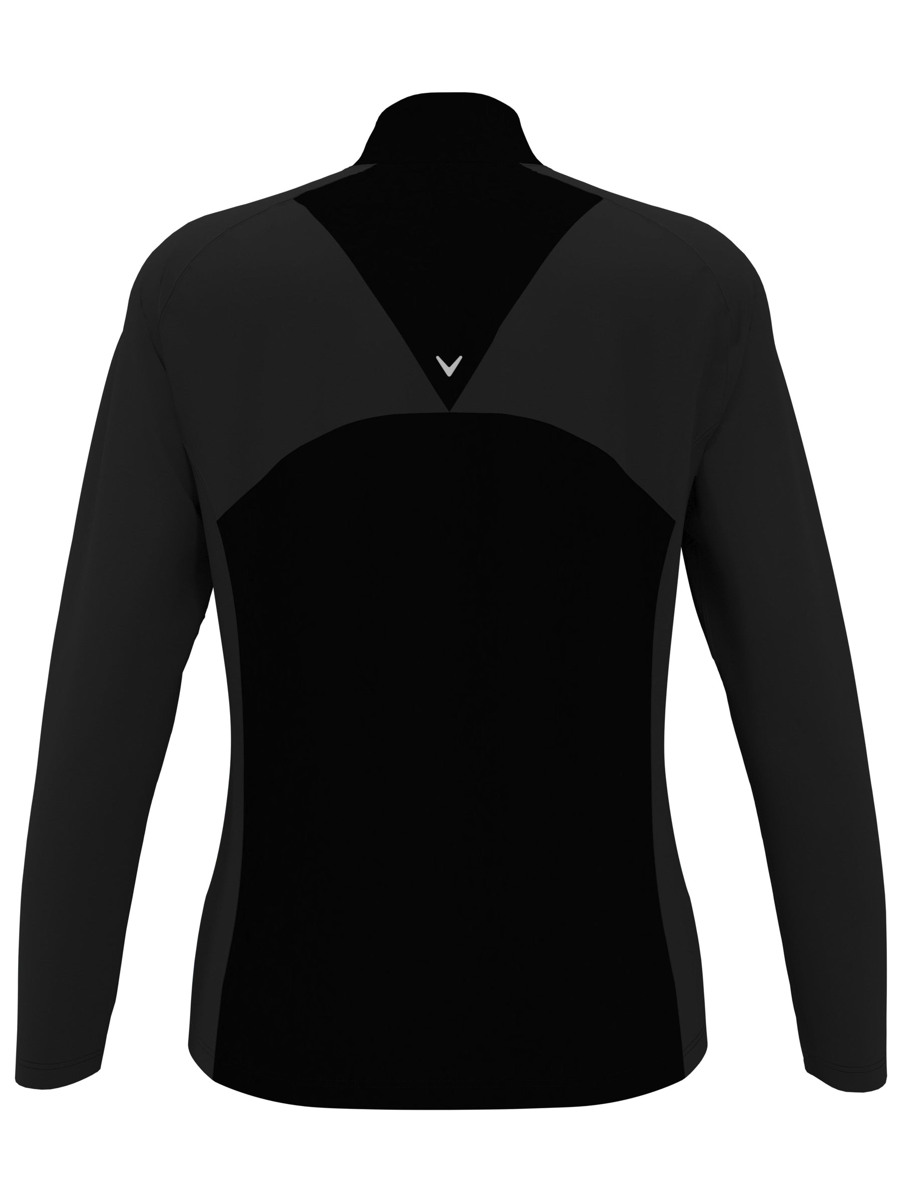 Womens Lightweight Mixed Media Half Zip Windwear