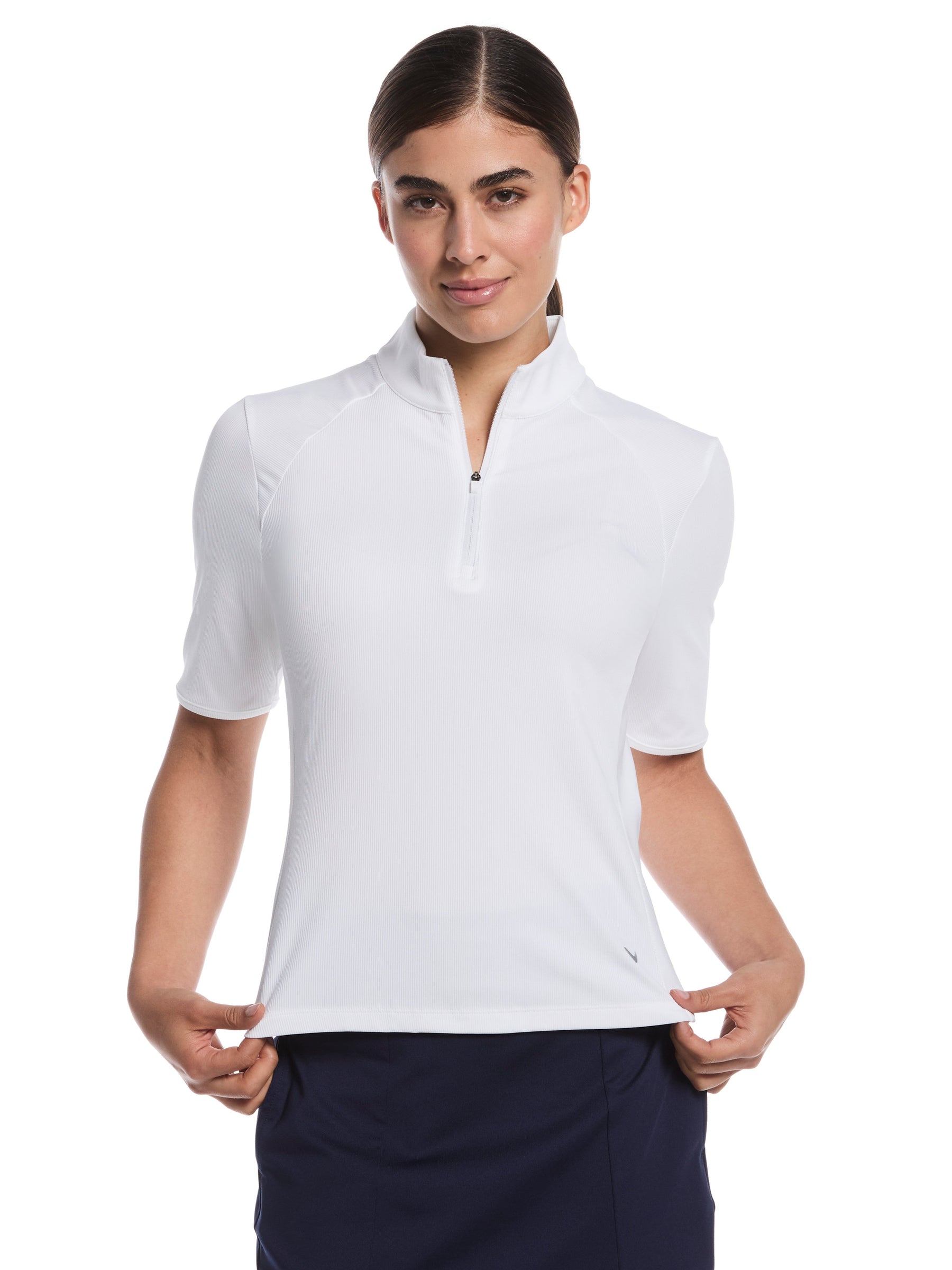 Womens Rib Play Golf Polo