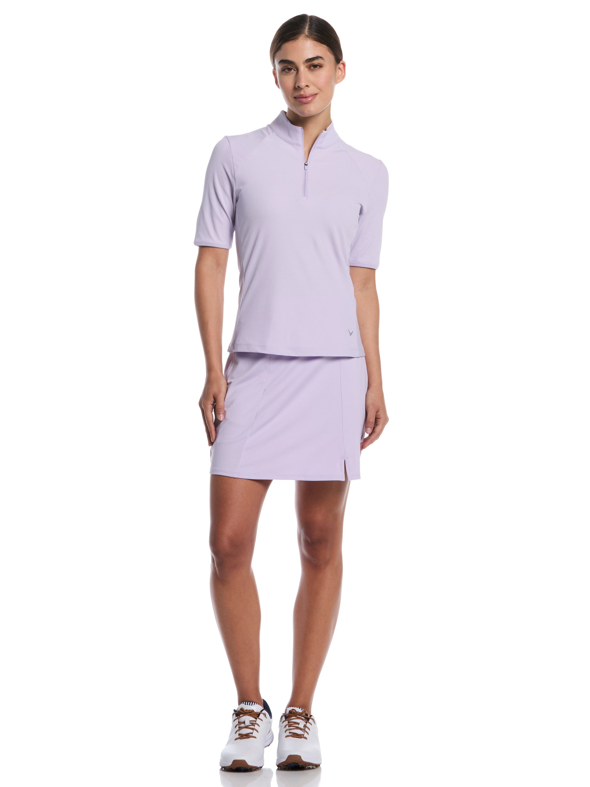 Womens Rib Play Golf Polo