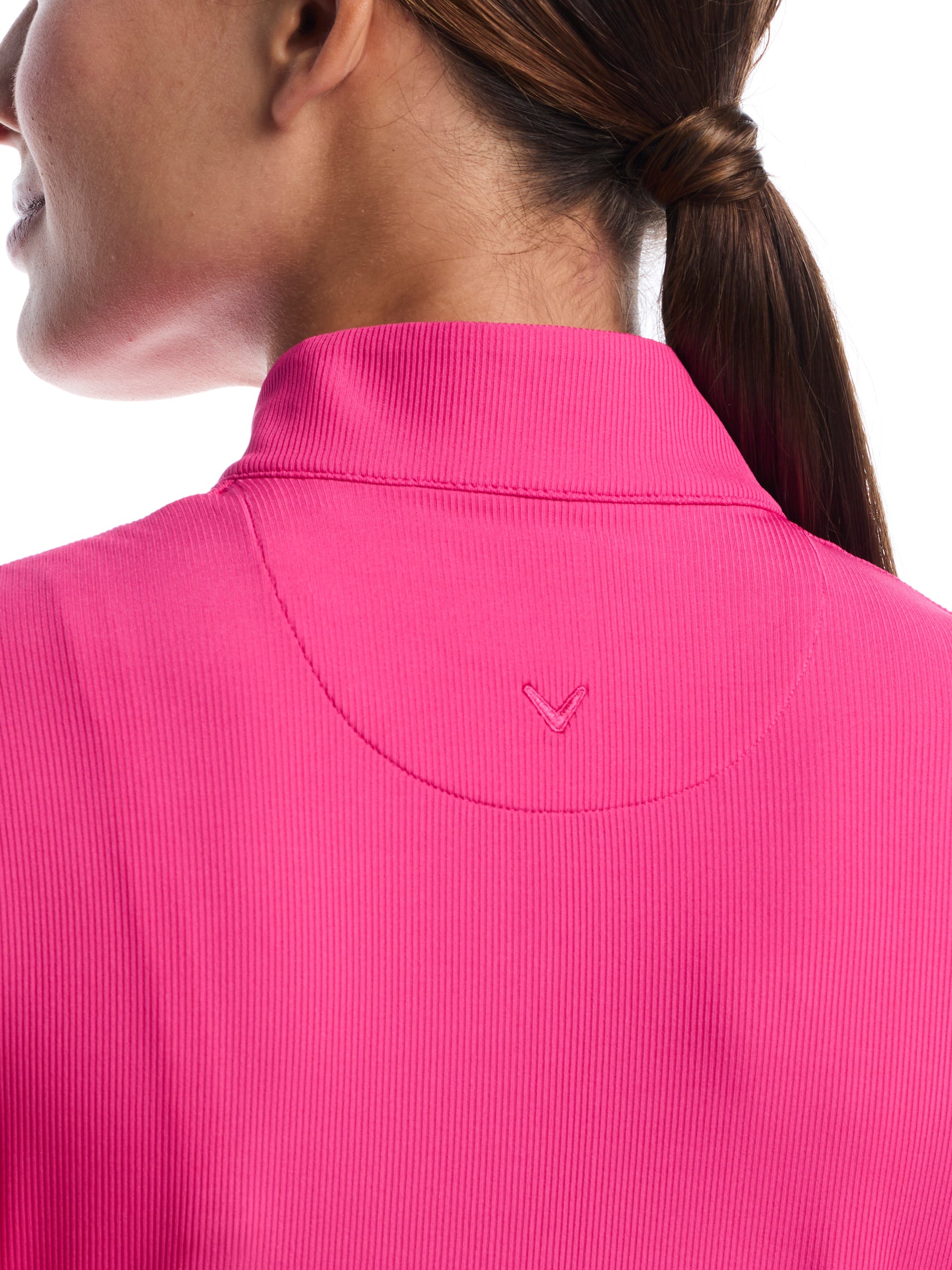 Womens Rib Play Golf Polo