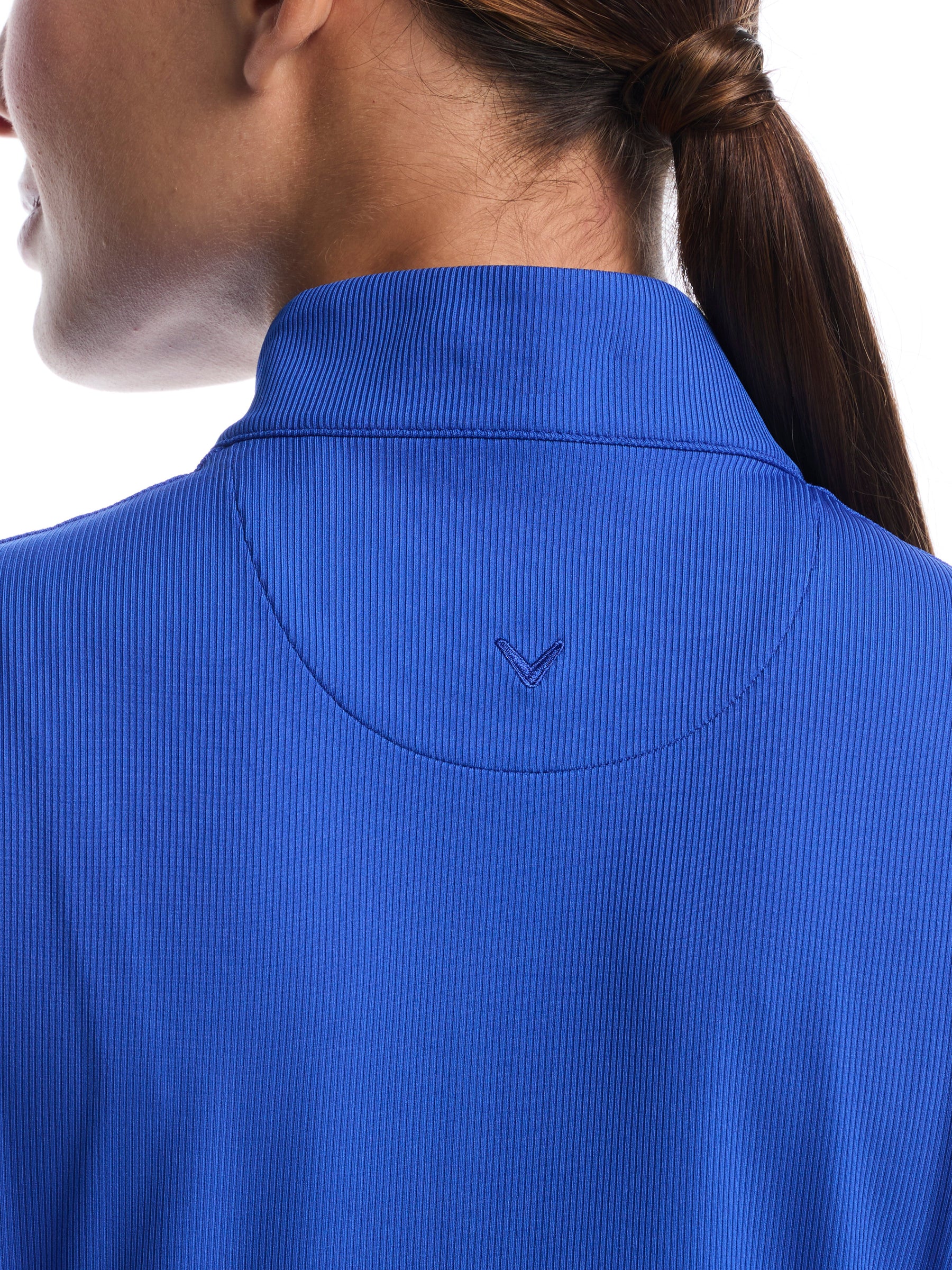 Womens Rib Play Golf Polo