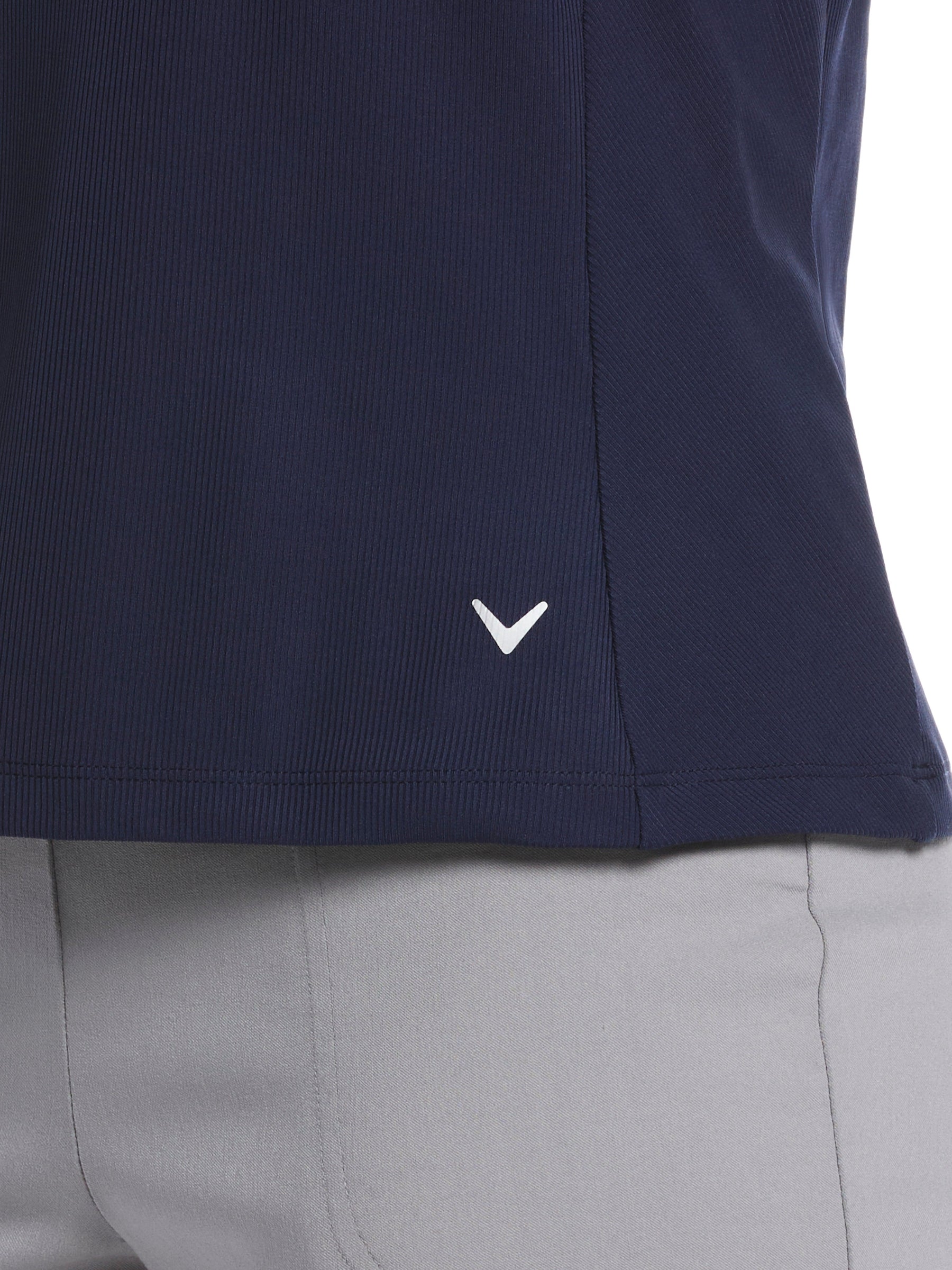 Womens Rib Play Golf Polo