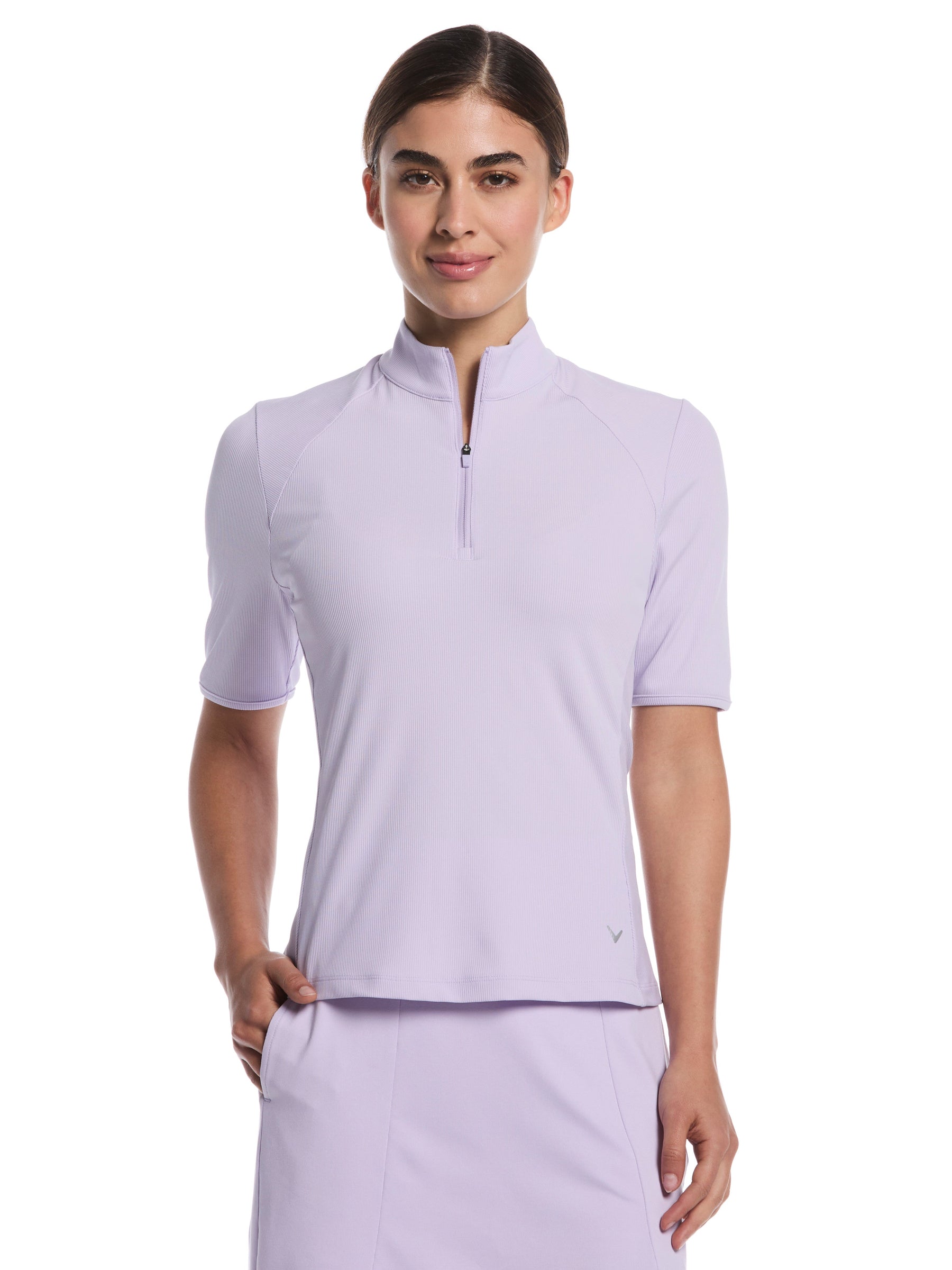 Womens Rib Play Golf Polo